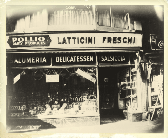 Pollio Latticini Store, Brooklyn, New York, 1899