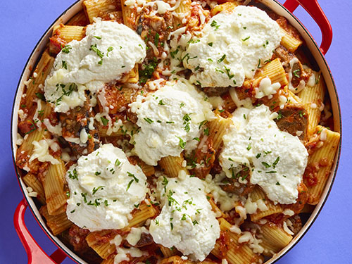 Baked-Pasta-with-Ricotta-
