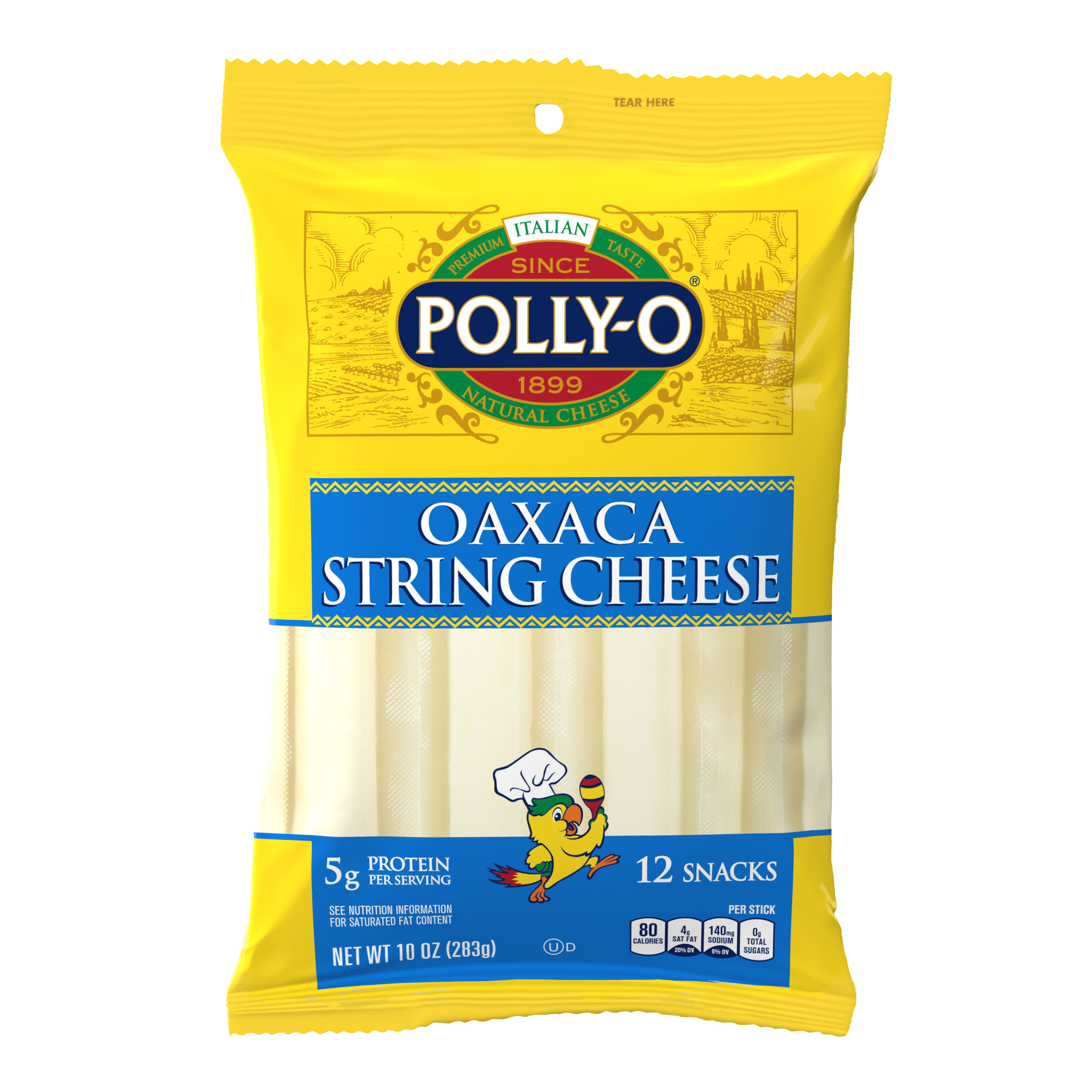 Oaxaca String Cheese ⓊD, 10 oz. Bag